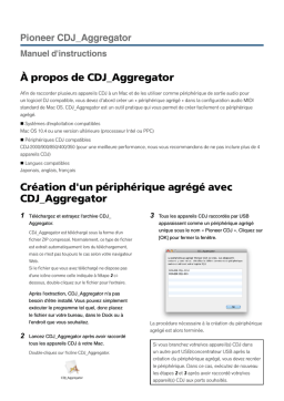 Pioneer CDJ : Manuel d'utilisation | IA Chat & PDF
