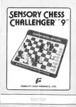 Fidelity Electronics Sensory Chess Challenger 9 Manuel utilisateur