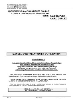 Nobel AM/D DUPLEX : Manuel + IA Chat et PDF