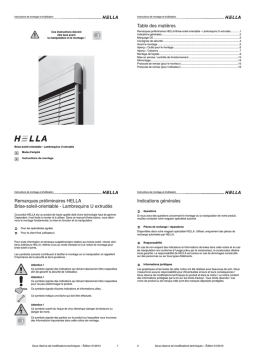 HELLA Lambrequins U extrudés: AI Chat & PDF