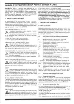 274 Poste à souder à  l'arc: IA Chat et PDF