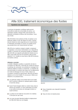 Alfa Laval Alfie 500 : Chat IA & Téléchargement PDF