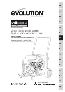 Evolution Power Tools EVO-SYSTEM EVOMITS Manuel utilisateur