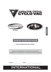 Manuel d'utilisation Cyclo Vac Axess + IA Chat et PDF