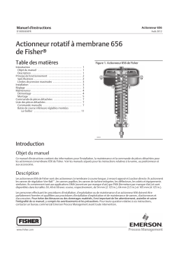 Actionneur Fisher 656: Manuel + Chat IA