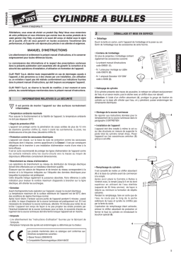 Clay Paky Cylindre à bulles : Assistance IA et PDF