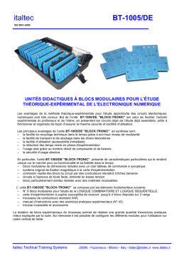 Italtec BT-1005/DE: Chat IA & Téléchargement PDF
