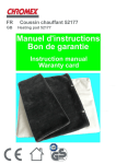 CHROMEX 52177 Manuel utilisateur