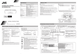 JVC RA-P50 W Manuel utilisateur
