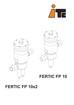 FERTIC FP 10, FP 10X2: Manuel d'utilisation + IA