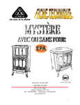 Myst&egrave;re Po&ecirc;le &agrave; Bois: Manuel d'utilisation avec IA