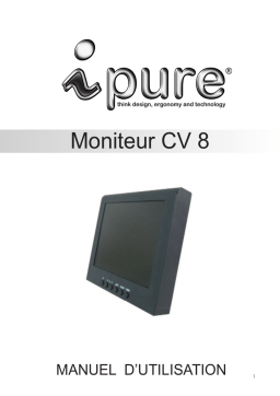 ipure CV 8 Manuel utilisateur