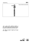 KSB ITUR BEV 10 63 / 10 Manuel utilisateur