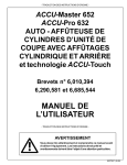 Foley ACCU-Pro 632 Manuel utilisateur