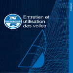 NORTH SAILS Voiles plate Manuel utilisateur