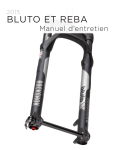 RockShox Bluto ET REBA Manuel utilisateur