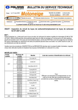 IQ LX 600 CFI: Bulletin de service + Chat IA