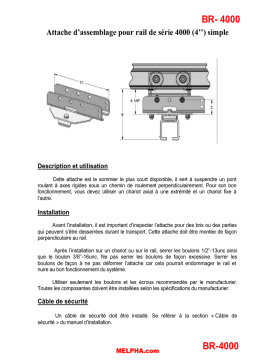 MELPHA Attaches et renforts : Guide d'installation + IA