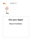 Orange Business Services Clic pour Appel Installation manuel