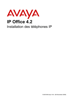 Avaya 5600 5602SW Installation manuel