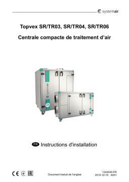 Topvex SR/TR03-06 Instructions d'installation | AI Chat