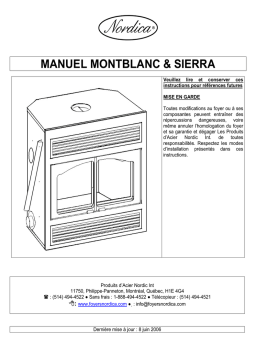 Nordica MONTBLANC Manuel utilisateur