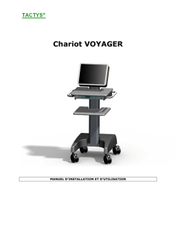 VOYAGER Chariot médical : Manuel d'installation + AI Chat