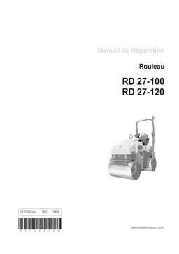 Wacker Neuson RD 27 120 Manuel utilisateur