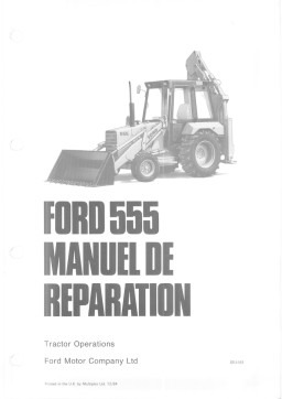 Ford 555 Tracteur: Manuel de Réparation + Chat IA