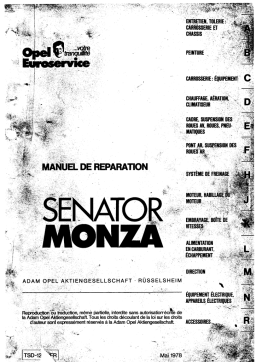 Manuel Opel Senator & Monza | AI Chat & PDF Access