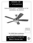 Monte Carlo 5DI52 S&eacute;rie Manuel utilisateur