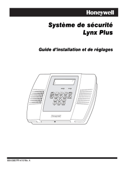 Honeywell Lynx Plus Guide d'installation + Chat IA