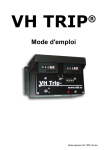 VH TRIP V6 VH TRIP Manuel utilisateur