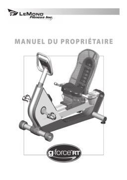 LeMond g•force RT Manuel | IA Chat & PDF