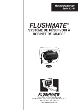 FLUSHMATE Série 501-B: Aide IA et Téléchargement PDF