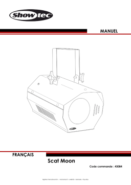 Showtec Scat Moon: Manuel d'utilisation avec IA et PDF