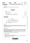 Tractel CR2 160-330 Manuel utilisateur