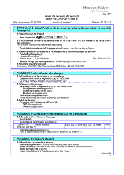 Dentus F-1000 Fiche Sécurité + IA Chat & PDF