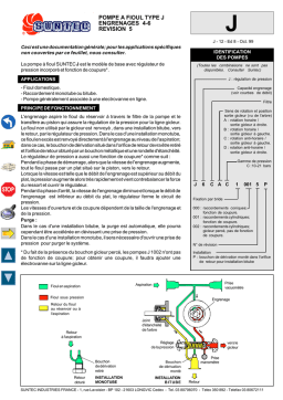 SUNTEC J 1002, J 1000, J 1001 Fiche Technique | AI Chat & PDF