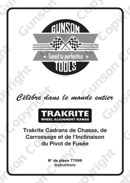 Gunson Trakrite 77099 Cadrans: AI Chat & PDF Access