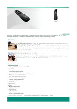 Logitech R400 : Chat IA & Téléchargement PDF