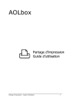 AOLbox D5213 Partage d'imprimante : AI Chat &amp; PDF