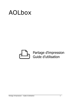 AOLbox D5213 Partage d'imprimante : AI Chat & PDF