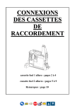 Cassettes de raccordement Fuel : Manuel AI + PDF