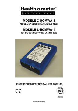 Health o meter C-HOMWA-1 L-HOMWA-1: Chat IA et PDF