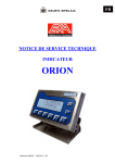 Manuel ORION Indicateur : Assistance IA et PDF