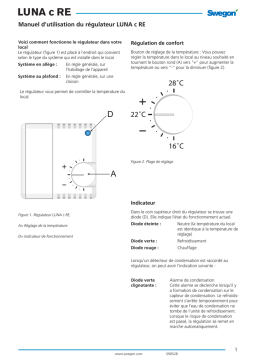 Swegon LUNA c RE Manuel d'utilisation | AI Chat & PDF