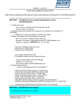 Wilhelmsen Ships Service POTABLE WATER STABILISER LIQUID Manuel utilisateur