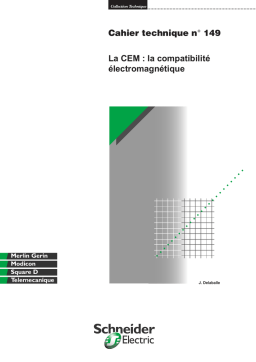 Schneider Electric Compatibilité Electromagnétique Manuel utilisateur