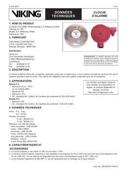 Viking F-2, G-2 Cloche d'Alarme | Chat IA et PDF